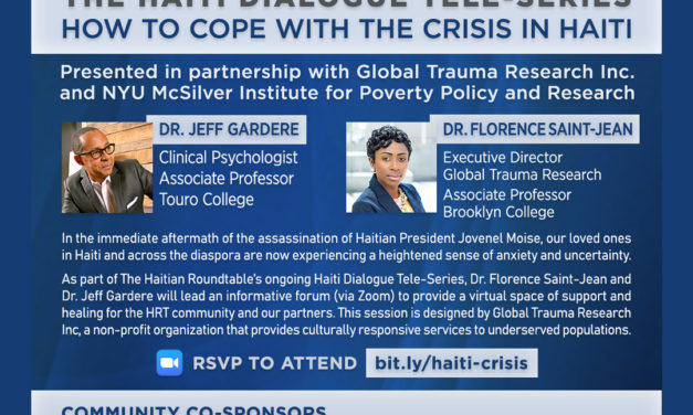 The Haiti Dialogue Tele-Series: How to Cope with the Crisis in Haiti