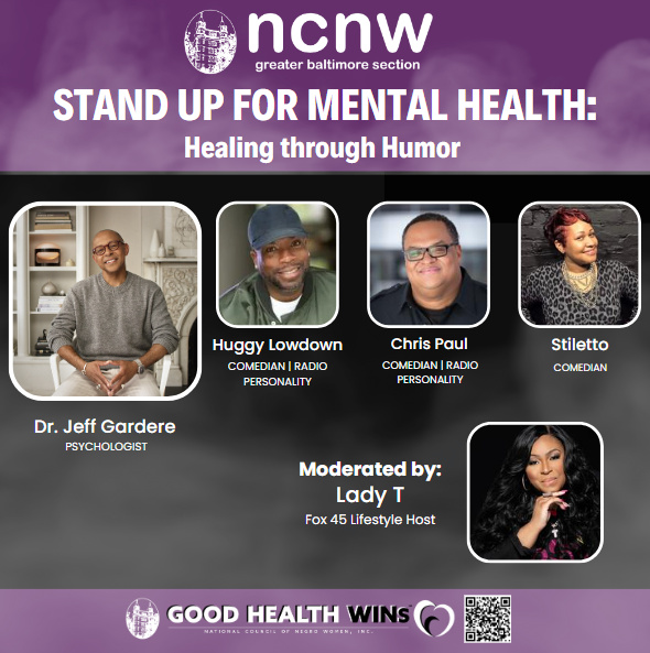 Stand Up for Mental Health Healing Through Humor Dr. Jeff Gardere
